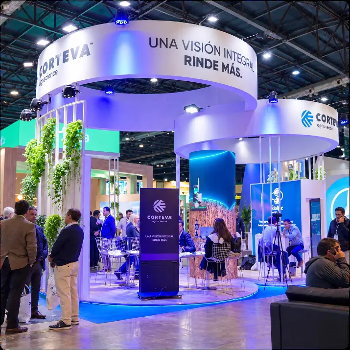 Stand Corteva: realidad