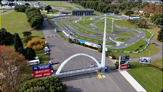Vista aérea del Autódromo