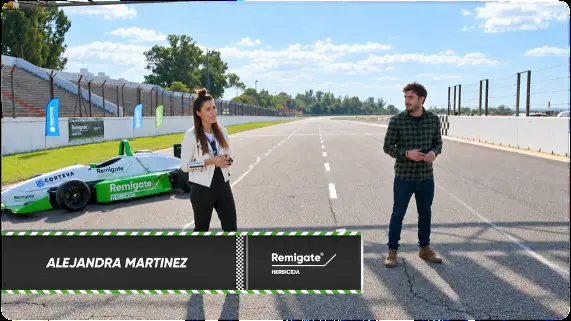 Streaming en la pista